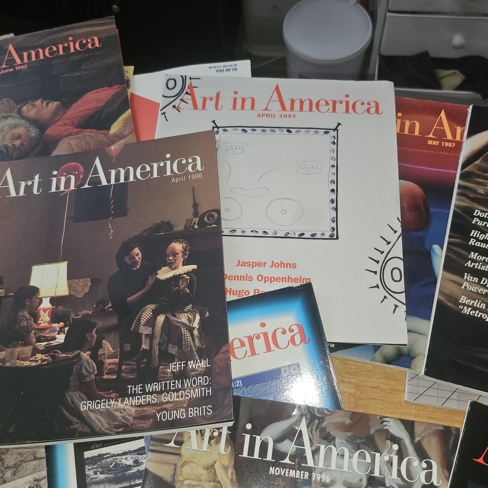 3 Vintage Art in America Magazines